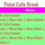 COFFE BREAK JOGJA