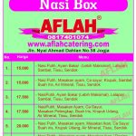 daftar harga nasi box jogja