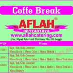 harga paket coffee break jogja