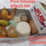 nasi box aqiqah jogja porsi keluarga