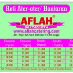 daftar harga kue roti hantaran Sleman