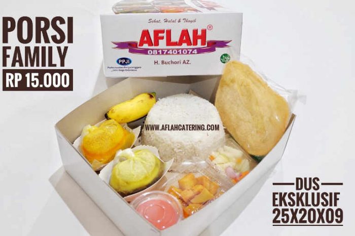 paket nasi aqiqah porsi keluarga 15ribu 15000 murah sesuai sunnah