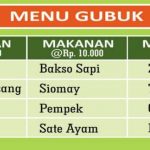 menu gubuk jogjakarta sleman bantul kulonprogo by aflah catering