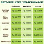 harga hantaran roti ater ater roti-hantaran-jogja-2020