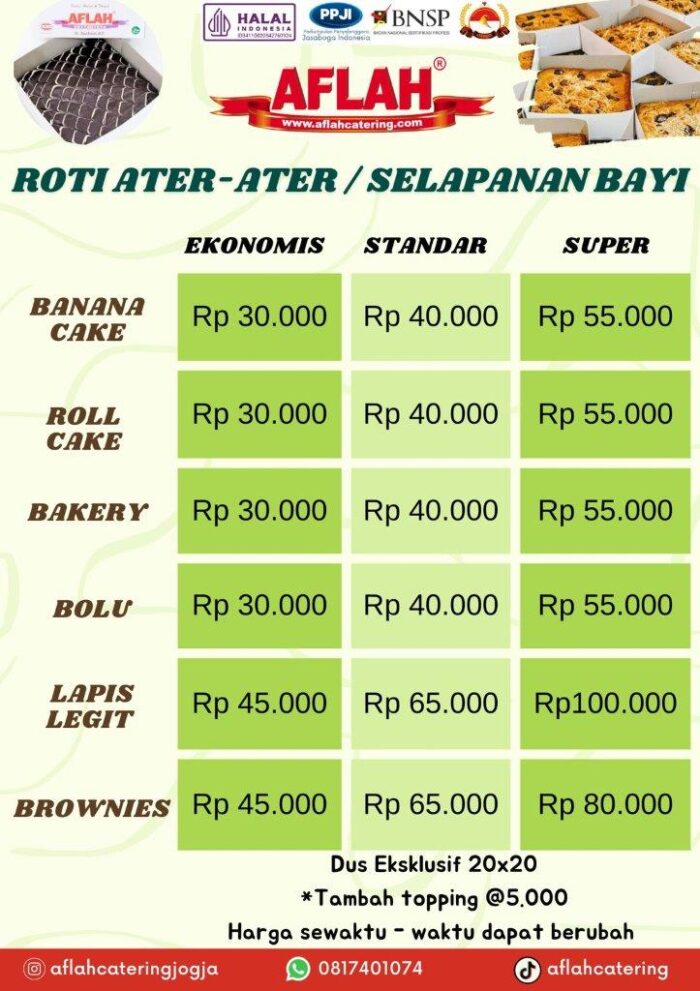 harga-hantaran-roti-ater-ater-roti-hantaran-jogja 2025